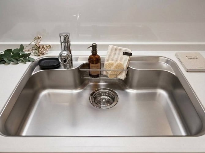 シンク上写真例