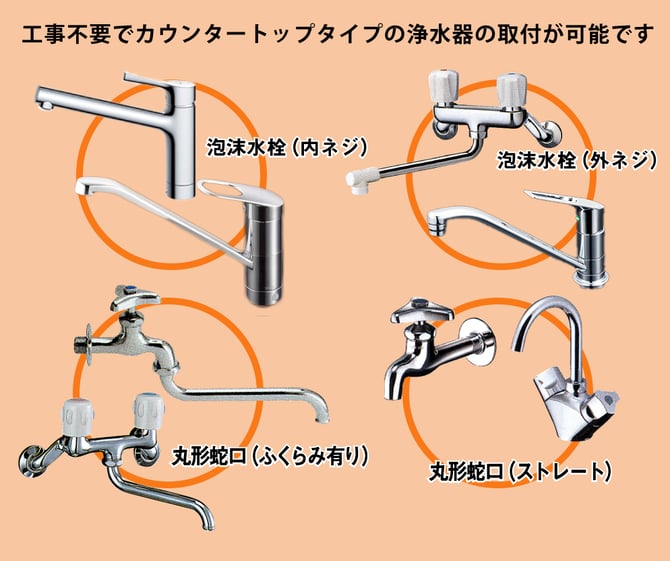 水栓チェック(工事不要)